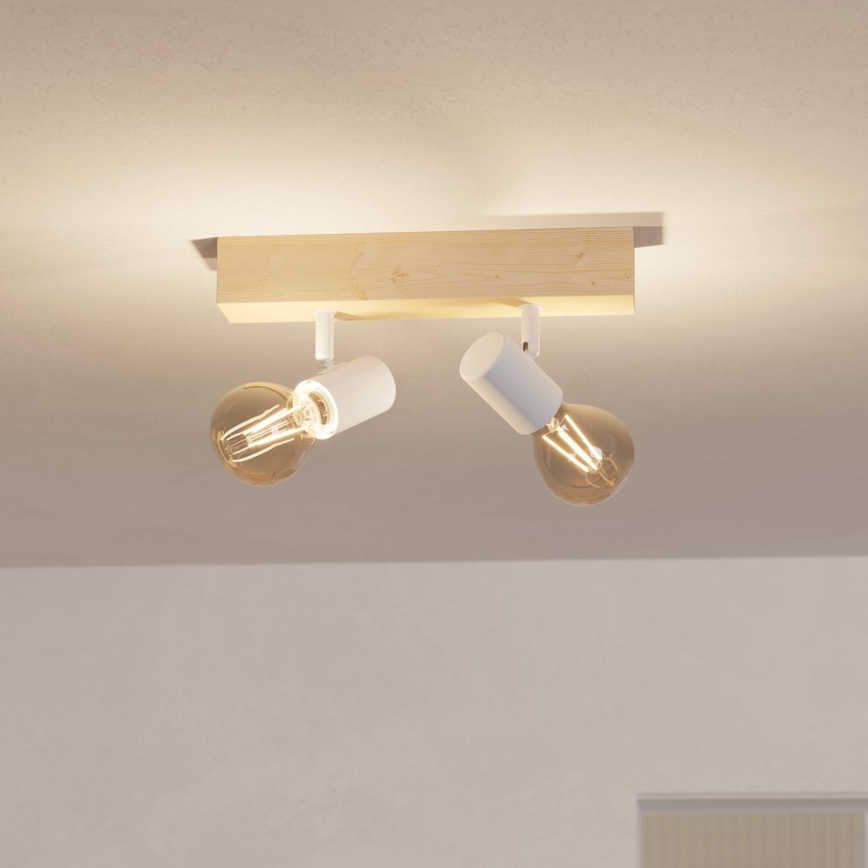 Eglo - Точково осветително тяло TOWNSHEND 2xE27/60W/230V