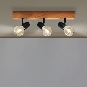 Eglo - Точково осветително тяло TOWNSHEND 3xE27/60W/230V