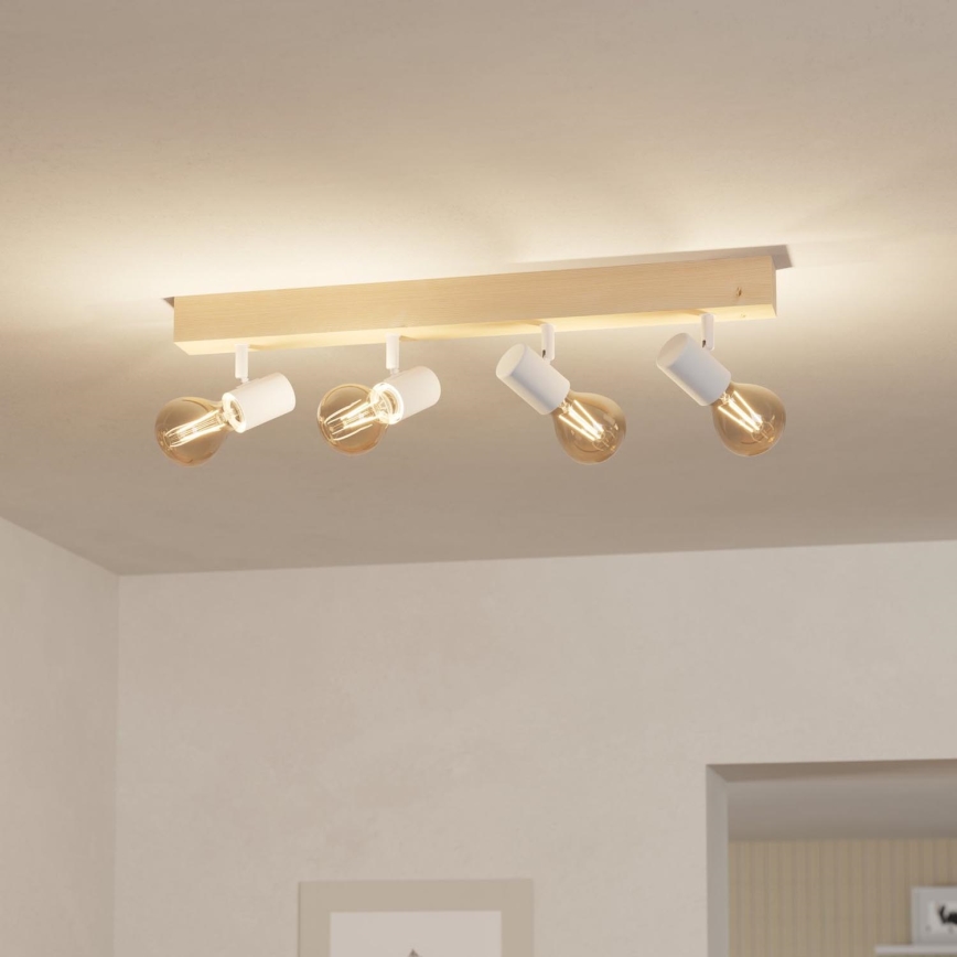 Eglo - Точково осветително тяло TOWNSHEND 4xE27/60W/230V