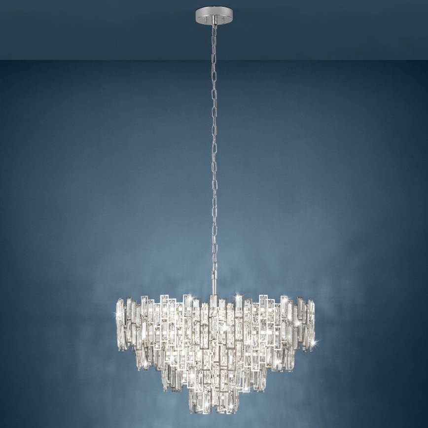 Eglo - Висящ полилей 10xE14/25W/230V ⌀ 78 см