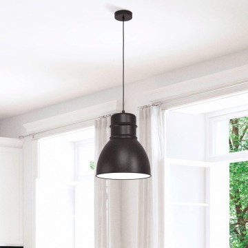 Eglo - Висящ полилей 1xE27/60W/230V черен