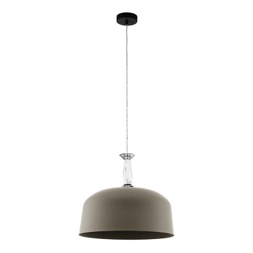 Eglo - Висящ полилей 3xE27/10W/230V кафяв