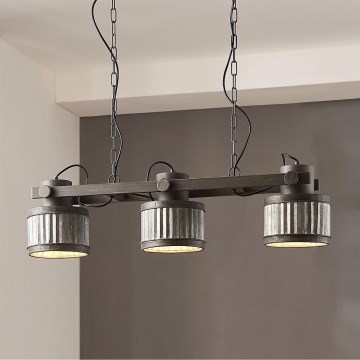 Eglo - Висящ полилей 3xE27/28W/230V
