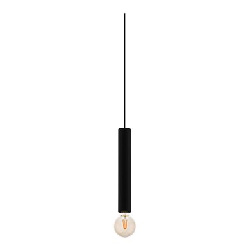 Eglo - Висящ полилей за релсова система 1xE27/40W/230V черен