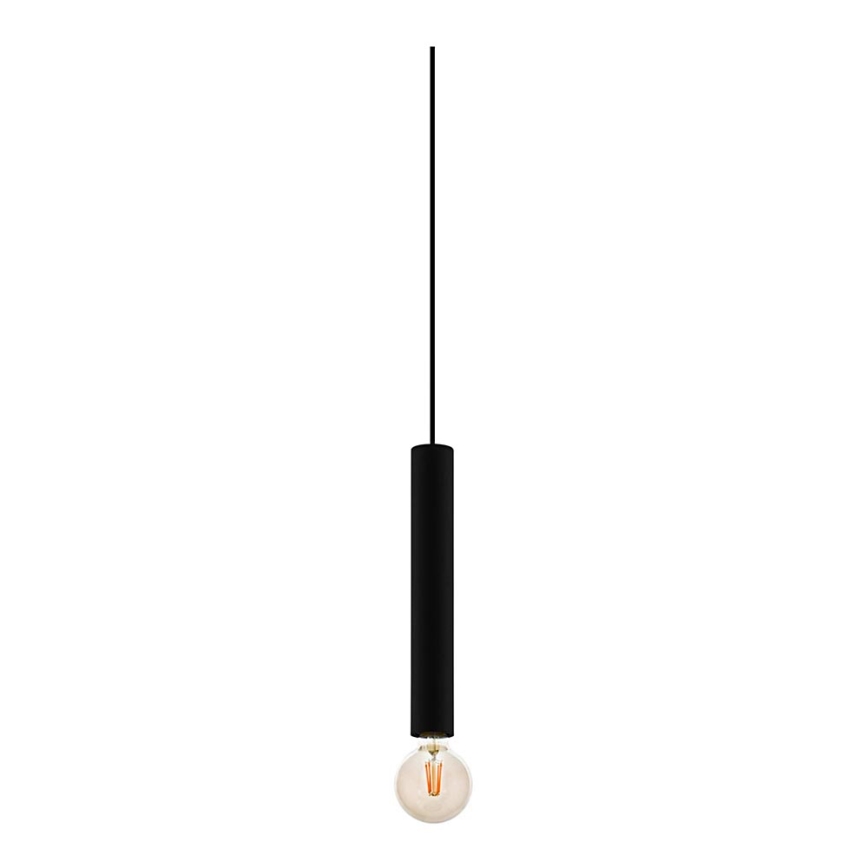 Eglo - Висящ полилей за релсова система 1xE27/40W/230V черен