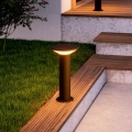 Eglo - Външна LED лампа LED/10W/230V 35 cm IP44 черна