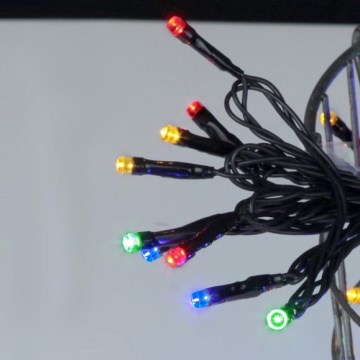 Eglo - външна коледна LED гирлянда, 160 LED, 26 m, IP44, многоцветна