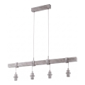 Eglo - Захранващ кабел TOWNSHEND 4xE27/60W/230V бор/сив
