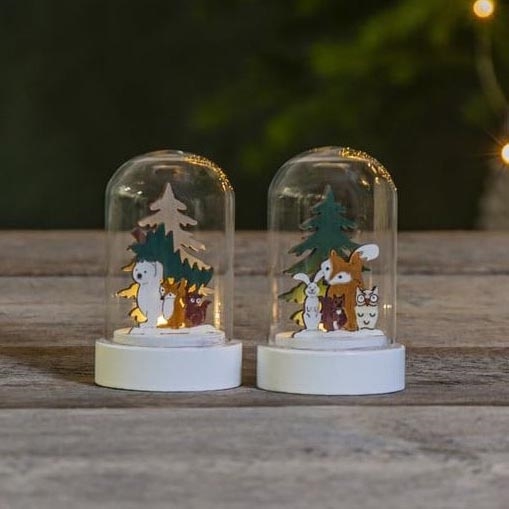 Eglo - К-кт 2 бр. LED Коледни декорации 1xLED/0,03W/1xCR2032