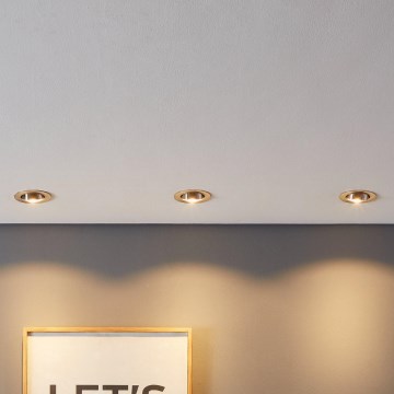 Eglo - К-кт 3xLED Димируема лампа 3xLED/6W/230V матов хром