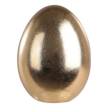 Eglo - Керамичен декорация 14x11 см яйце/златист