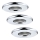 Eglo - Комплект 3x LED лампа за баня IGOA 1xLED/3,3W/230V IP44
