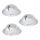 Eglo - Комплект 3x LED Осветление за окачен таван PINEDA 1xLED/6W/230V