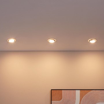 Eglo - Комплект 3x LED вградени осветителни тела PENETO 1xGU10-LED/5W/230V
