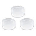 Eglo - Комплект 3x LED вградено осветително тяло TORTOLI LED/5W/230V