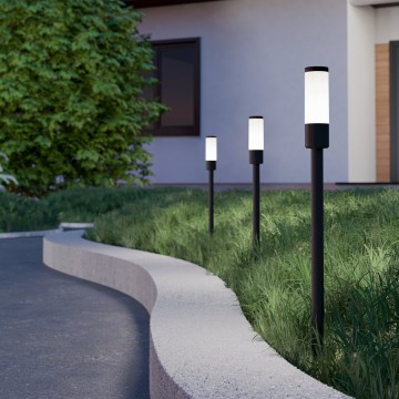 Eglo - Комплект от 3 LED външни лампи LED/1W/230V IP44, черни