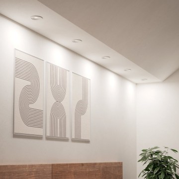 Eglo - Комплект от 5 LED вградени точкови осветителни тела LED/4,8W/230V 2700/4000/6500K бяло