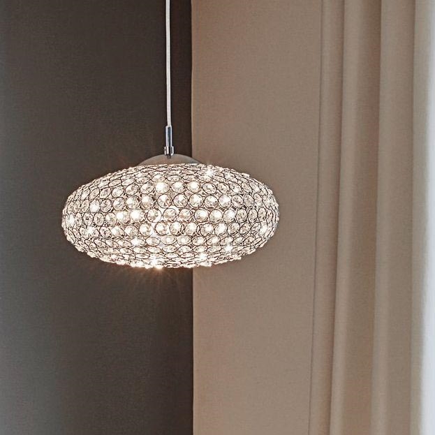 Eglo - Кристален Полилей 1xE27/60W/230V