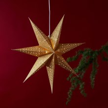 Eglo - Коледна декорация златиста звезда