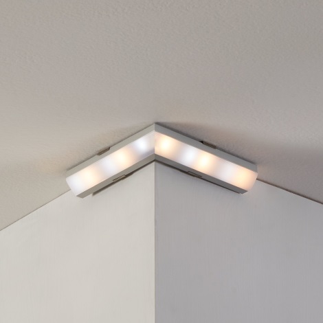 Eglo - Ъглов профил за LED ленти 18x18x110 mm