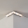 Eglo - Ъглов профил за LED ленти 18x18x110 mm