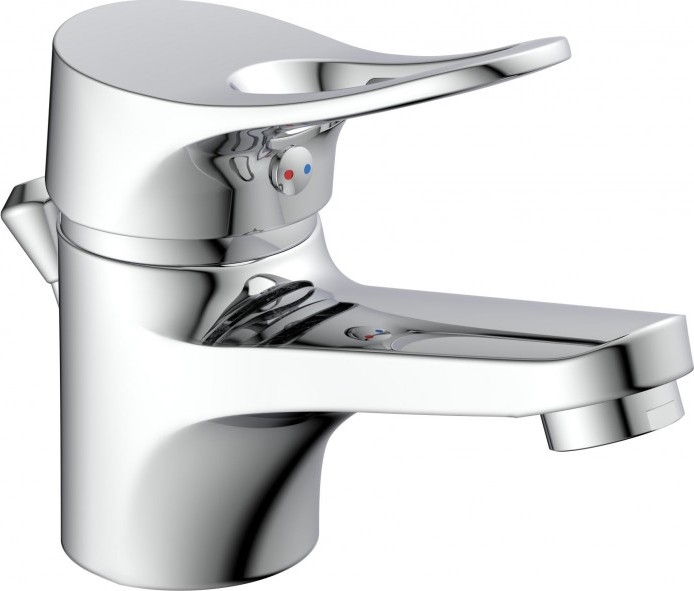 Eisl NI075VECR - Смесител за мивка + изпускател с преливник VERONA гланцов хром