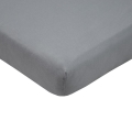 EKO - Водоустойчив чаршаф с ластик JERSEY 120x60 см сив
