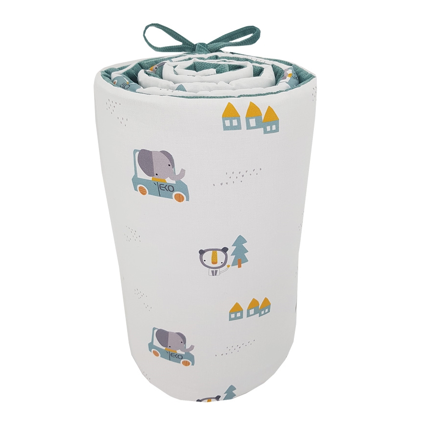 EKO - Защитна преграда за креватче CARS 360 cм