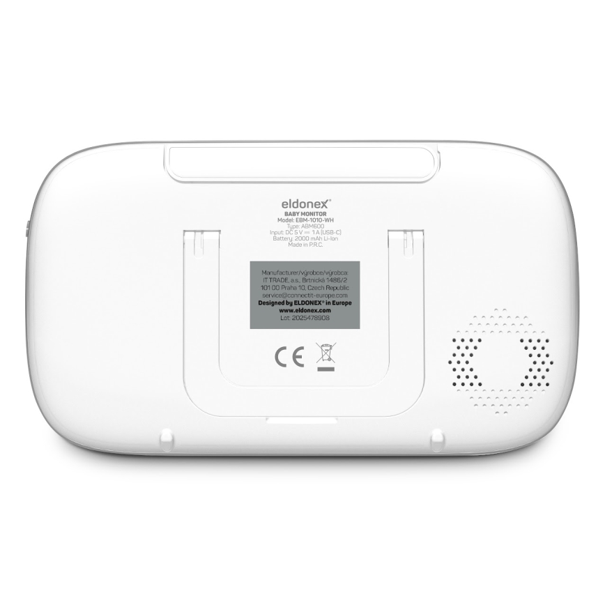 ELDONEX EBM-1010-WH - Бебефон 5V/2000 mAh