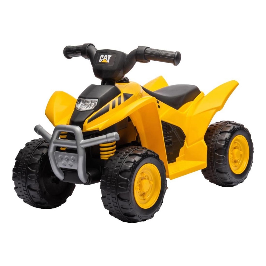 Електрическа четириколка CAT 30W/4000 mAh жълти/черен