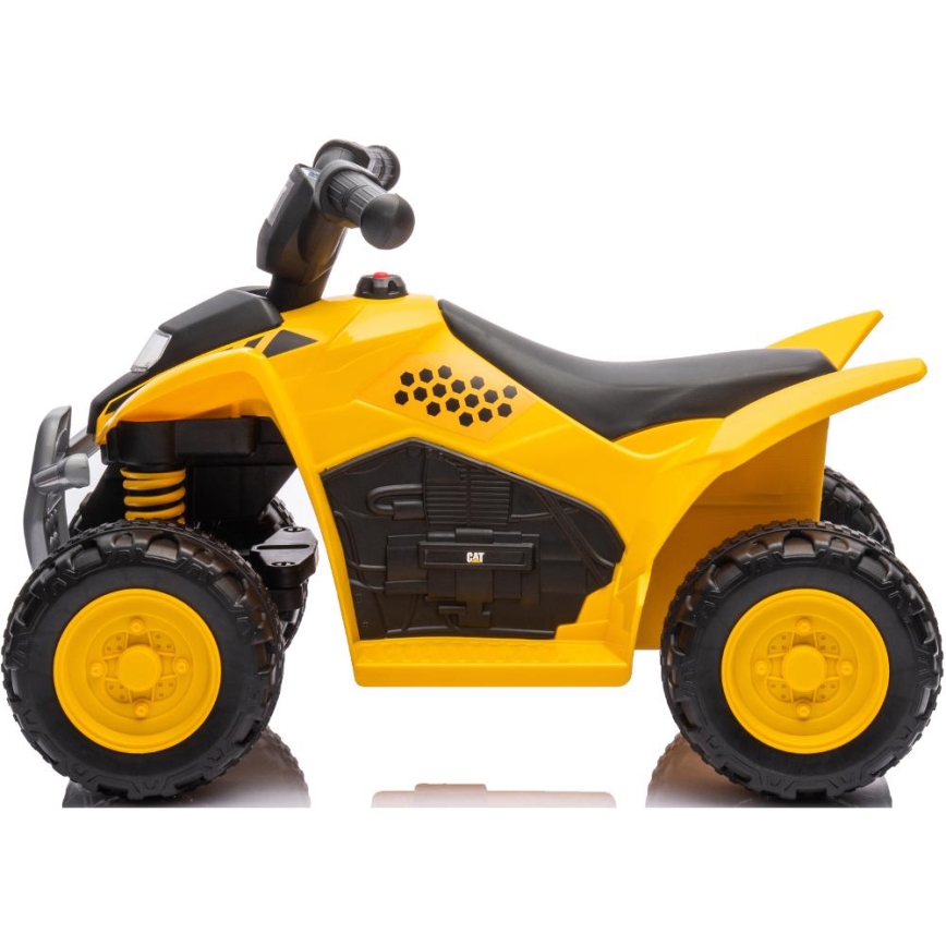 Електрическа четириколка CAT 30W/4000 mAh жълти/черен