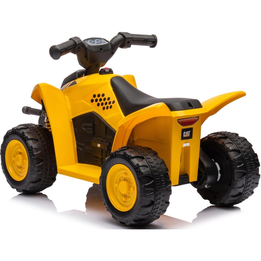 Електрическа четириколка CAT 30W/4000 mAh жълти/черен