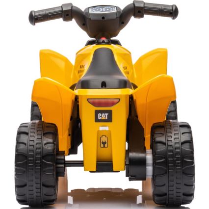 Електрическа четириколка CAT 30W/4000 mAh жълти/черен