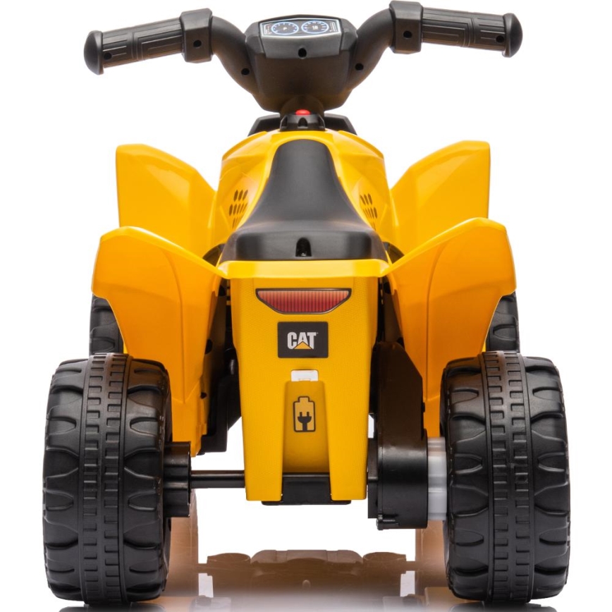 Електрическа четириколка CAT 30W/4000 mAh жълти/черен