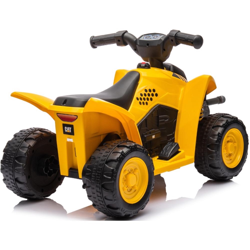 Електрическа четириколка CAT 30W/4000 mAh жълти/черен