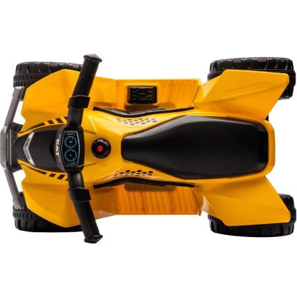 Електрическа четириколка CAT 30W/4000 mAh жълти/черен