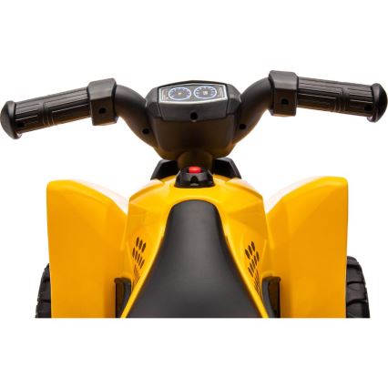 Електрическа четириколка CAT 30W/4000 mAh жълти/черен
