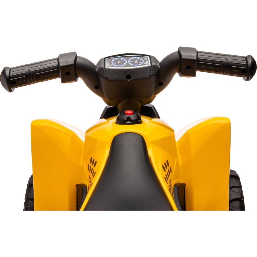 Електрическа четириколка CAT 30W/4000 mAh жълти/черен