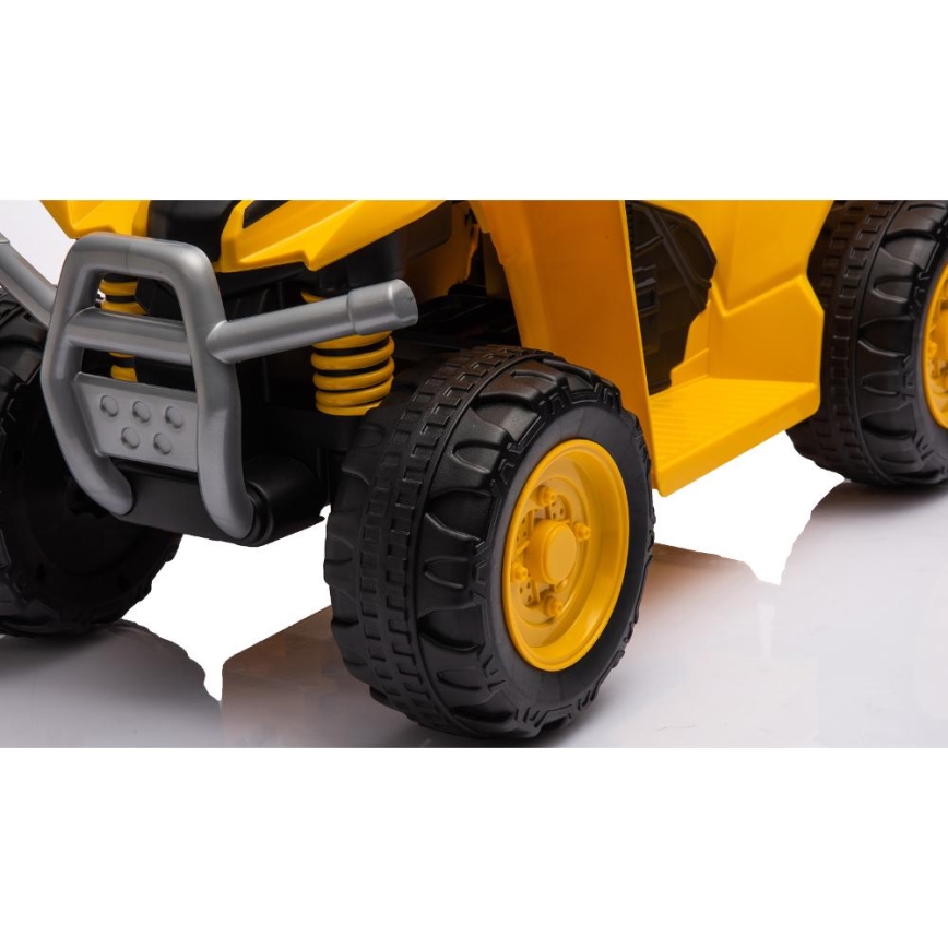 Електрическа четириколка CAT 30W/4000 mAh жълти/черен