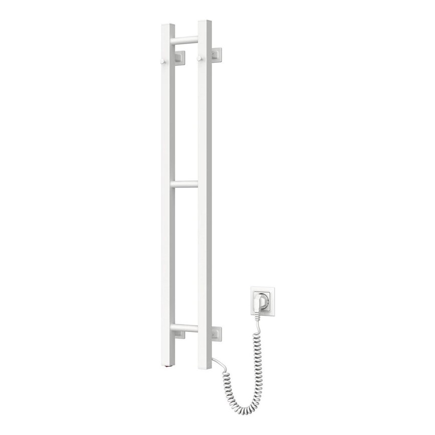 Електрическа сушилня за кърпи SILOUETTE 187W/230V 101,1 cm IP44 бяла дясна квадратна