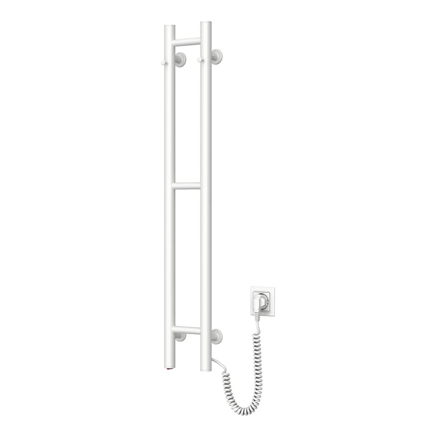 Електрическа сушилня за кърпи SILOUETTE 187W/230V 101,1 см IP44 бял дeсен кръгла