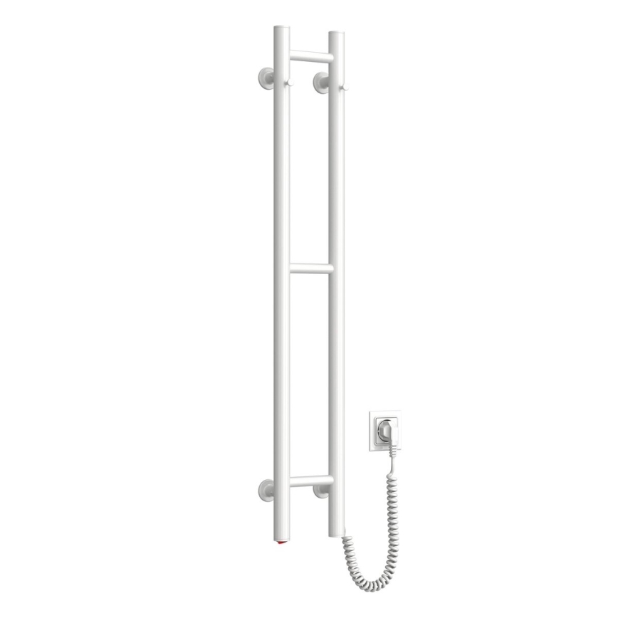 Електрическа сушилня за кърпи SILOUETTE 187W/230V 101,1 см IP44 бял дeсен кръгла