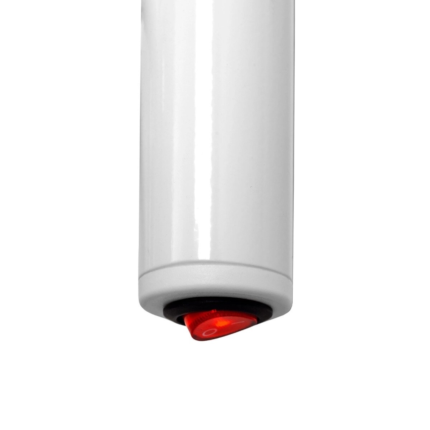 Електрическа сушилня за кърпи SILOUETTE 187W/230V 101,1 см IP44 бял дeсен кръгла