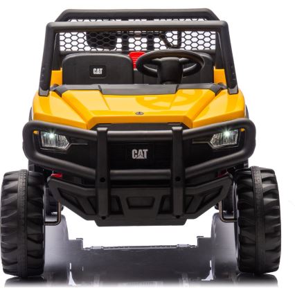 Електрически автомобил CAT 60W/7500 mAh жълти/черен + дистанционно управление