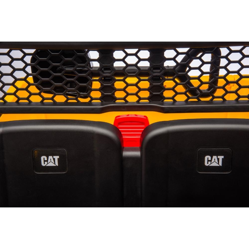 Електрически автомобил CAT 60W/7500 mAh жълти/черен + дистанционно управление