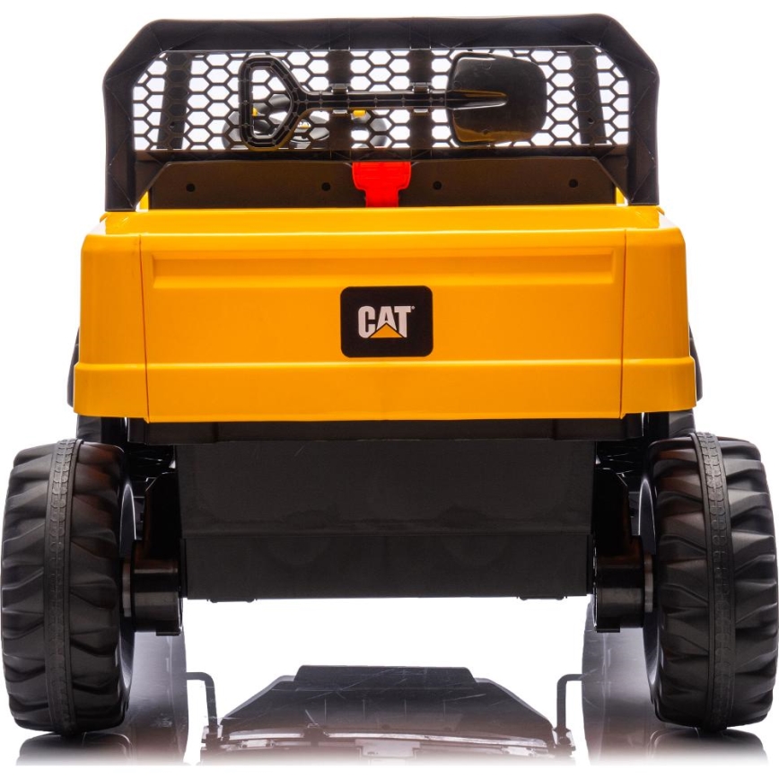Електрически автомобил CAT 60W/7500 mAh жълти/черен + дистанционно управление