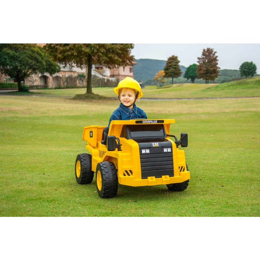 Електрически автомобил Loader CAT 60W/4500 mAh жълти/черен