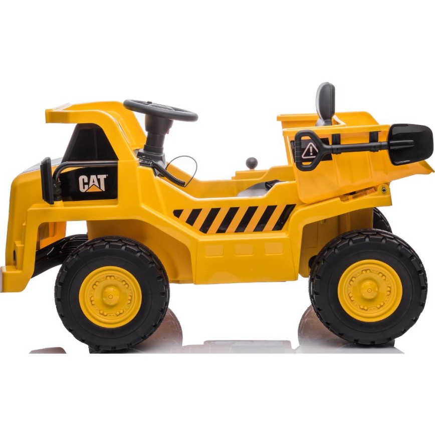 Електрически автомобил Loader CAT 60W/4500 mAh жълти/черен
