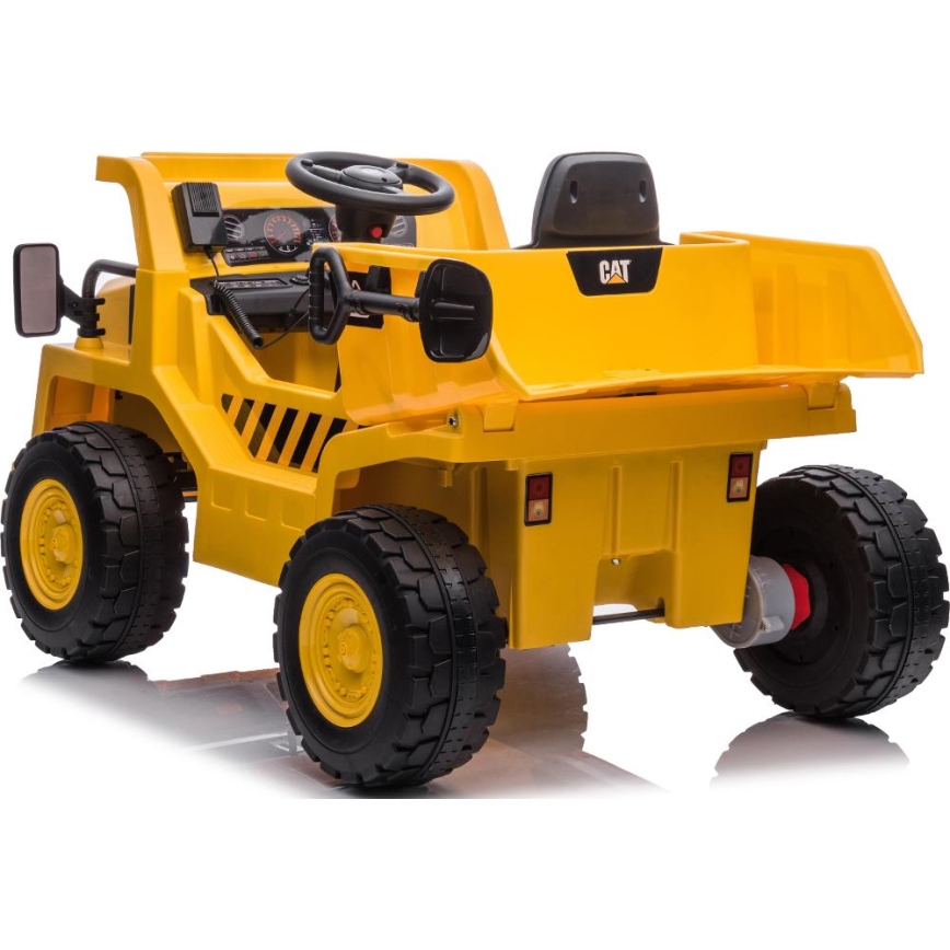 Електрически автомобил Loader CAT 60W/4500 mAh жълти/черен