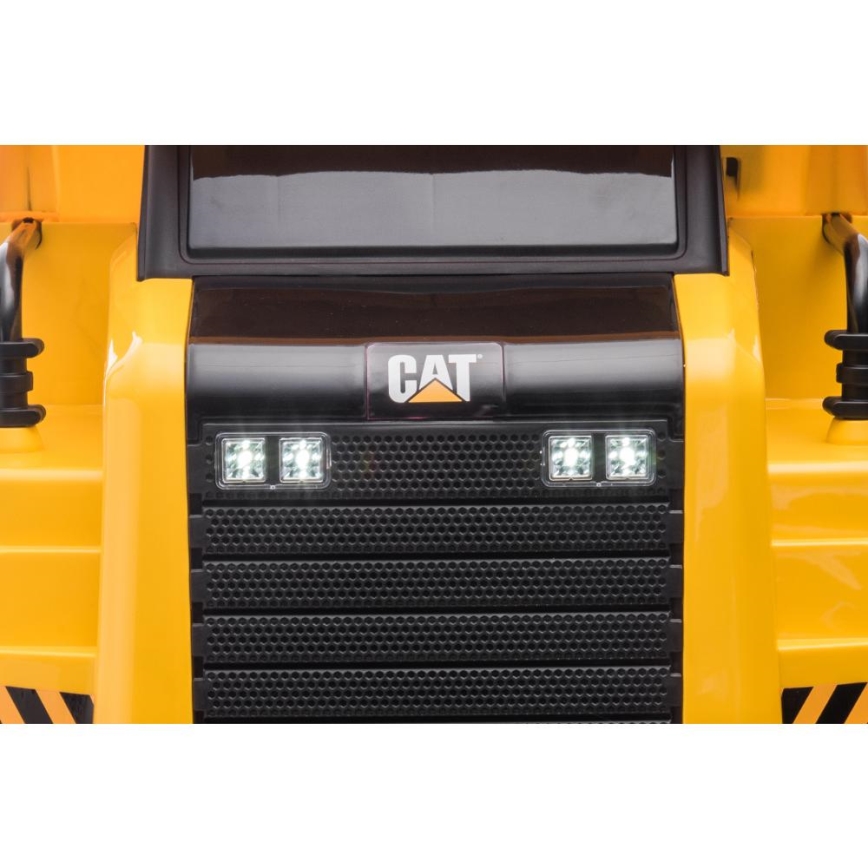 Електрически автомобил Loader CAT 60W/4500 mAh жълти/черен